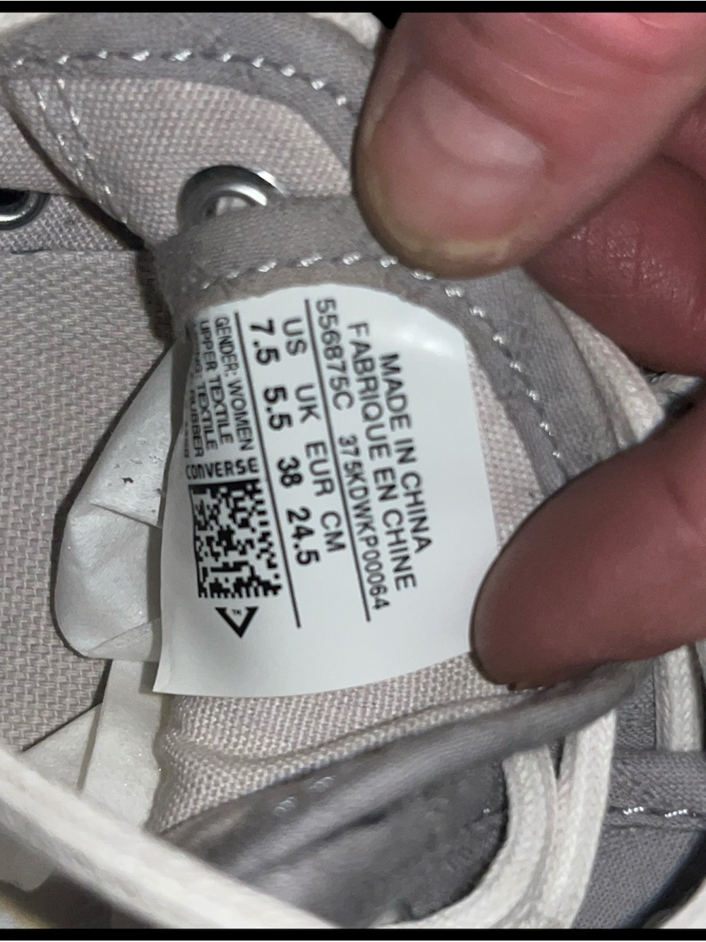 Converse Jack Purcell Low Top Sneakers in Gray & White - Picture 5 of 5